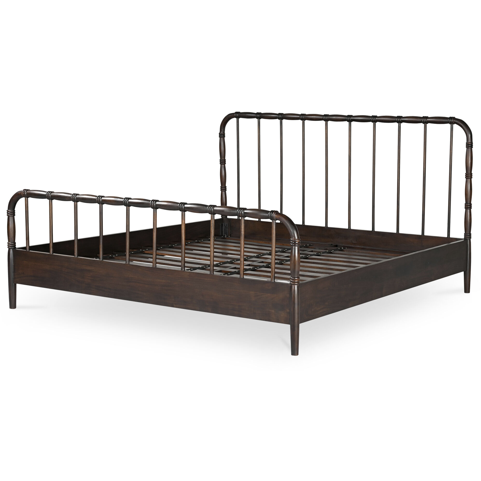 Vivian Brown Bed, King